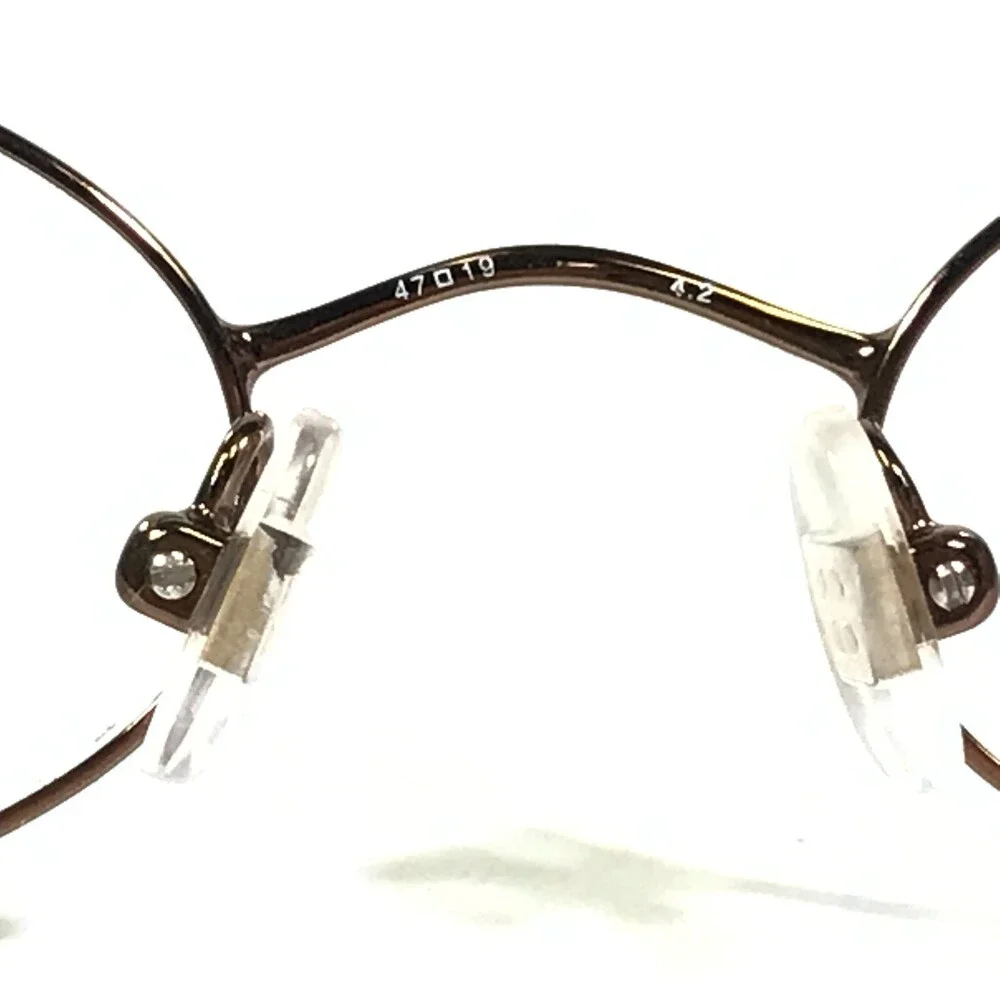 Kate Spade Eyeglasses Frames GLADY 0ES5 Brown Round Full Rim 47-19-130